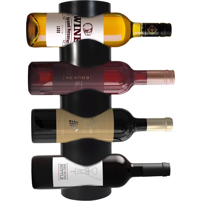 DECOMIL Porte-bouchon De Vin (A-Z) (lettre S) | Porte-liège Décoratif En Forme De Lettres De Vin (S) | Support Mural En Liège (S