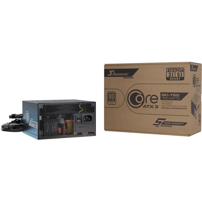 SEASONIC - Core GC-750 ATX3 - Alimentation - 750 W