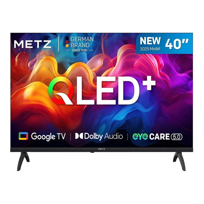 Téléviseur Metz Smart QLED 32 pouces 40MQF7000Z HDR10 Dolby Audio Google TV Bluetooth 5.1