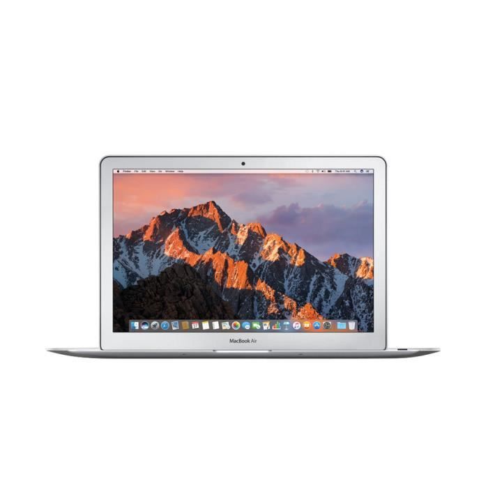 Top achat PC Portable Apple Macbook Air 13 pouces 1,8GHz Intel Core I5 4Go 128Go SSD pas cher