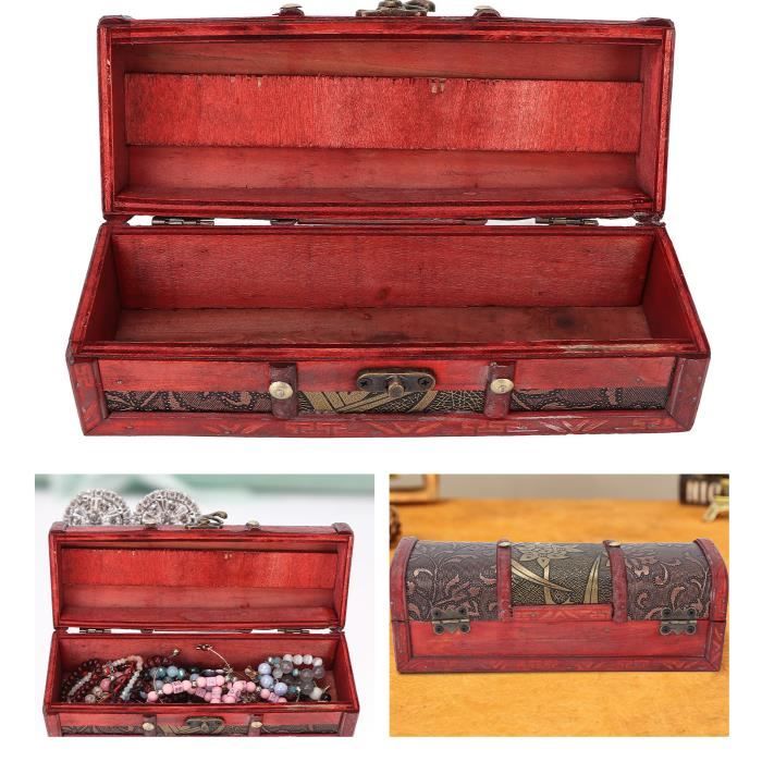Boîte à Bijoux Ancienne - Coffret Ou Mallette De Rangement Vintage, Quelques Accrocs