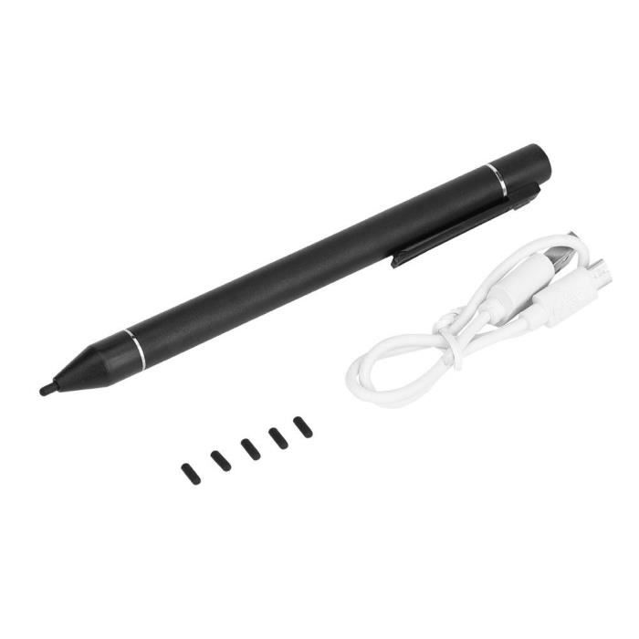 Stylet stylo d'écriture de dessin d'écran tactile capacitif actif