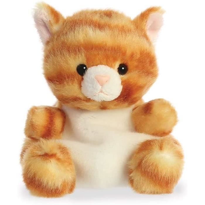 Peluche chat hot sale roux tigré