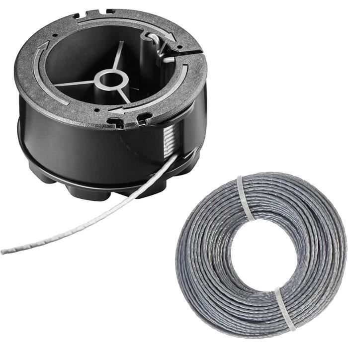 Lot de 4 bobines de fil de rechange pour débroussailleuse Bosch