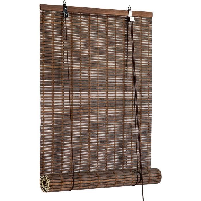 Rideau Rouleau En Bambou Pour Int rieur Store Roulant En Bambou rideau-rouleau-en-bambou-pour-int-rieur-store-roulant-en-bambou