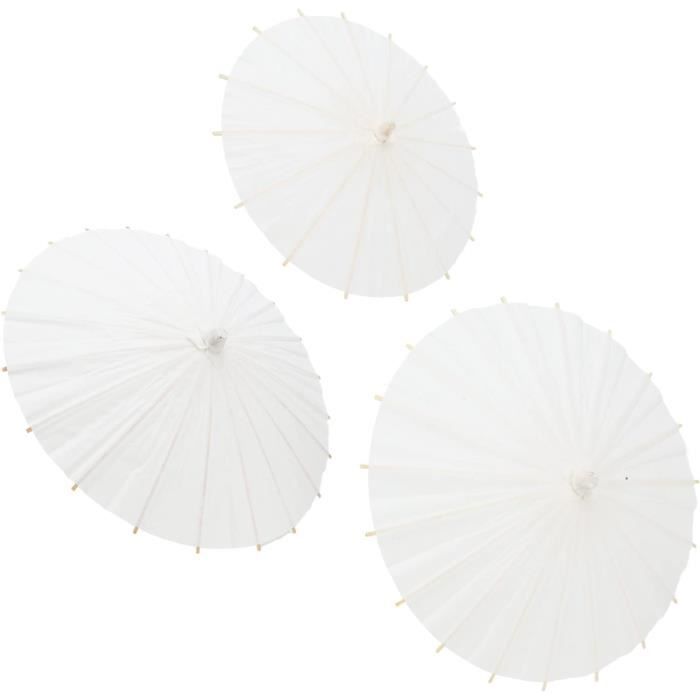 Parapluie Chinois En Papier Huilé - Fait Main - Déco Et Pluie - Diamètre 84 Cm