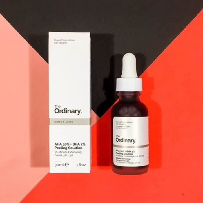 The Ordinary Visage exfoliant antiimperfections AHA 30 + BHA 2 peeling 30 ml Cdiscount Au