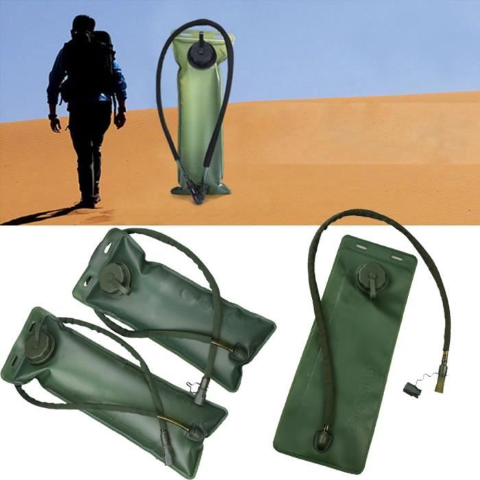 Sac à Dos D'hydratation Tactique 3L - Pour Randonnée, VTT, Camping - Avec Poche à Eau Intégrée