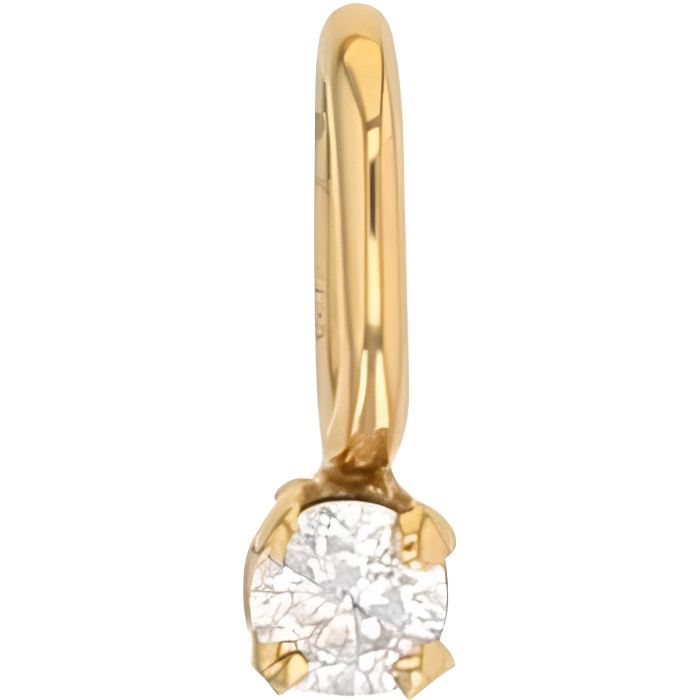 Jouailla - Pendentif Or 750-1000 avec diamant 0.04ct en serti griffes (306068)