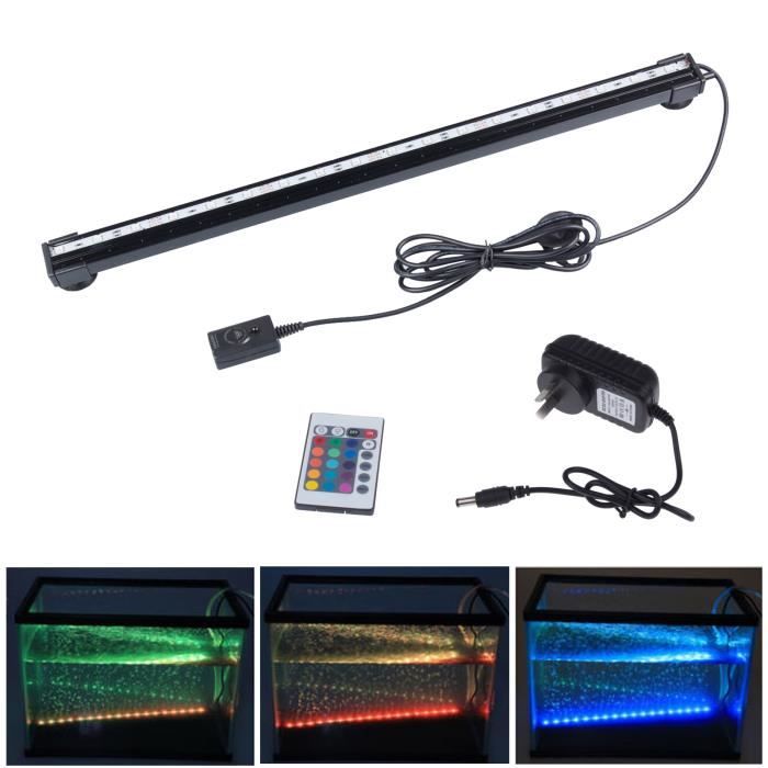 LED Aquarium Fish Tank Light Bar submersible Lampe avec 18LEDs de