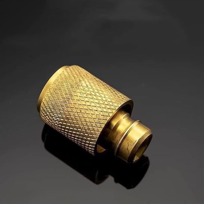 Lot De 5 Rallonges De Robinet En Laiton 1/2'' - Longueurs 10, 15, 20, 25, 30 Mm - Pour Eau Potable Et Chauffage - Filetage Intérieur/extérieur - 9