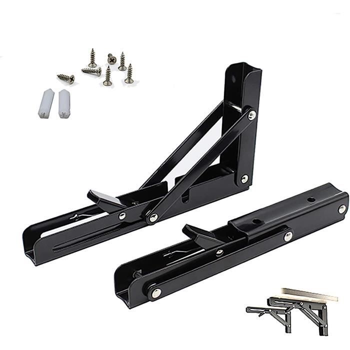 Lot De 2 Supports Métal Réglables Pour Figurines – Compatibles HG RG SD SHF Gundam 1/144 Et Autres (noir)