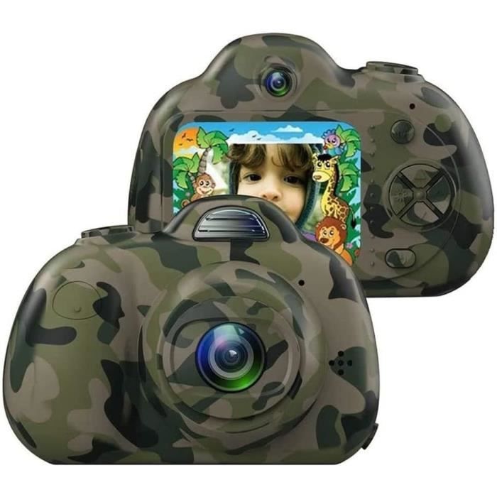 Appareil Photo Dinosaure Pour Enfants 3-12 Ans : Caméra 1080P HD, Selfie, Jeux Et Musique - 9