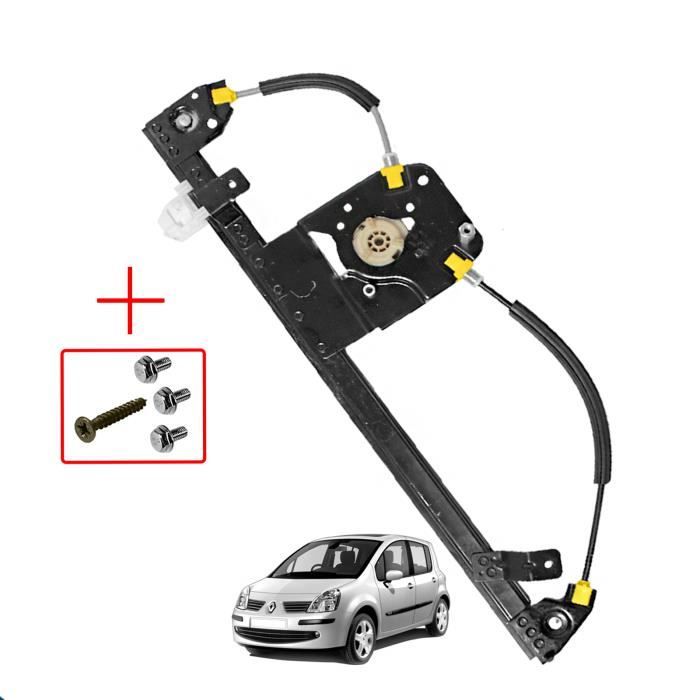 Kit Réparation Lève-Vitre Hyundai I30 2007+ - 2 Clips Coulissants Avec Câbles Et Galets - Bossmobil