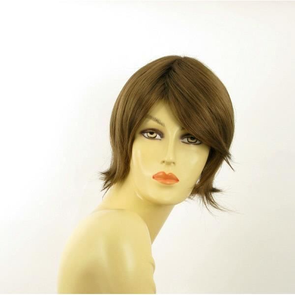 perruque femme chatain clair