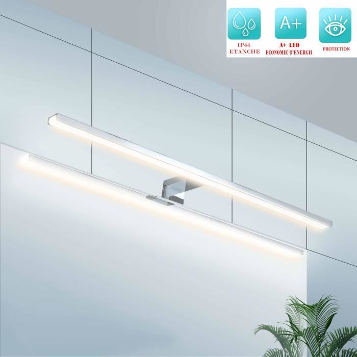 Applique Miroir Salle De Bain Lampe Miroir Led 8w 60cm Applique
