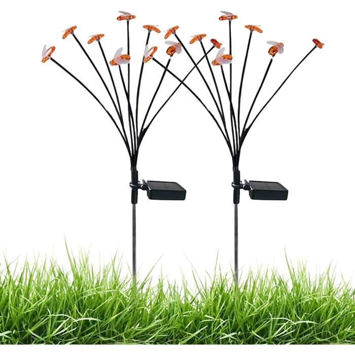 GIGALUMI 12 Luces Solares De Cubierta, Lámpara Solar LED Impermeable