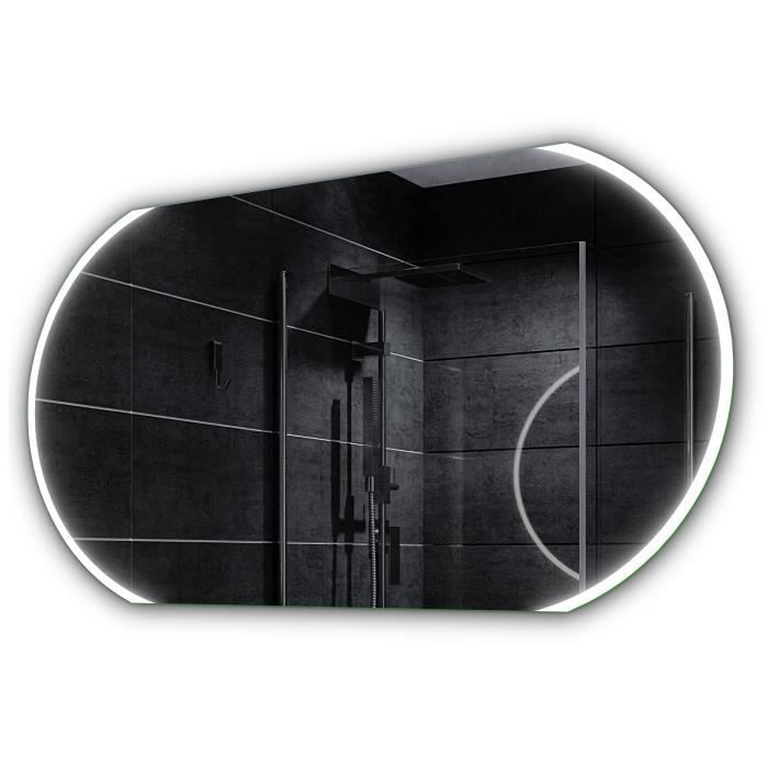 Alasta Miroir De Salle De Bain 140x70 Cm Modele Baltimore