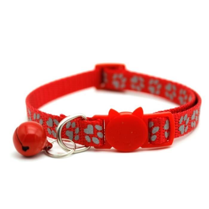 Collier Chat Avec Clochette Pour Animal De Compagnie Collier Reflechissant Petits Type Rouge One Size Cdiscount Collier Chat Avec Clochette Pour Animal De Compagnie Collier Reflechissant Petits Type Rouge One Size Cdiscount