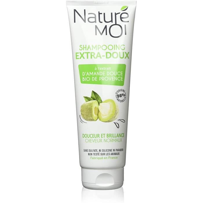 Soins Des Cheveux Nature Moi Shampooing Extra Doux A L Extrait D Amande Douce De Provence Bio Rend Les Cheveux Doux 147536 Cdiscount Au Quotidien