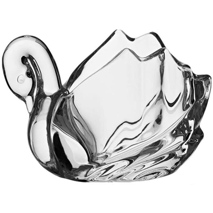 Décoration De Bureau Cygne En Cristal - Figurine élégante 5x5x3 Cm, Cadeau Créatif Pour La Maison Ou Le Bureau