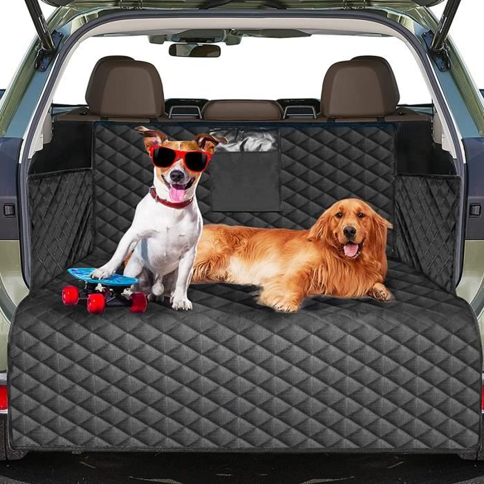 Protecteur de doublure de coffre de voiture de chien, tapis de couverture  de siège de chien imperméable avec protecteur de rabat,9 - Cdiscount