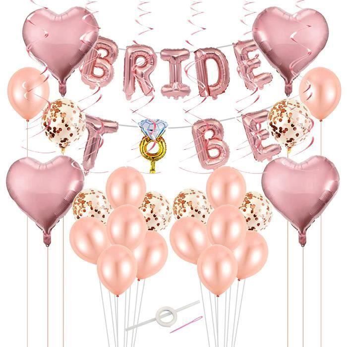 Banderole "Bride To Be" En Jute - Décoration EVJF/Mariage - 3,2m Avec Cœurs