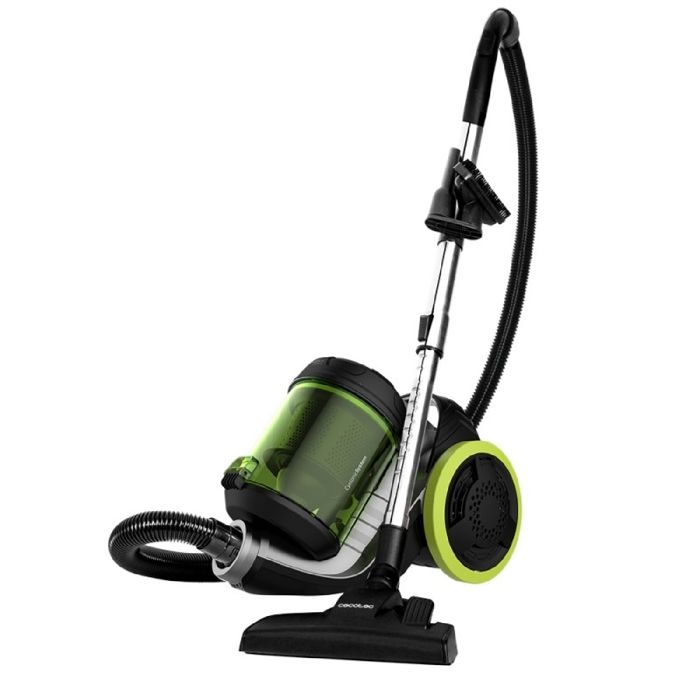 Cecotec Aspirateur-traîneau Conga Popstar 4000. Aspirateur sans sac, 800 W, Réservoir 3,5 L, Filtre haute performance, 3 accessoires