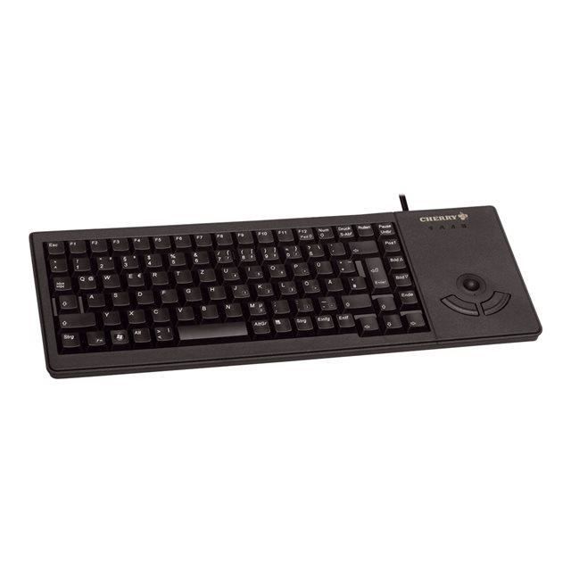 CHERRY G84 5400 TRACKBALL KEYBOARD Clavier filaire miniature trackball USB AZERTY FR Neuf - vue 3