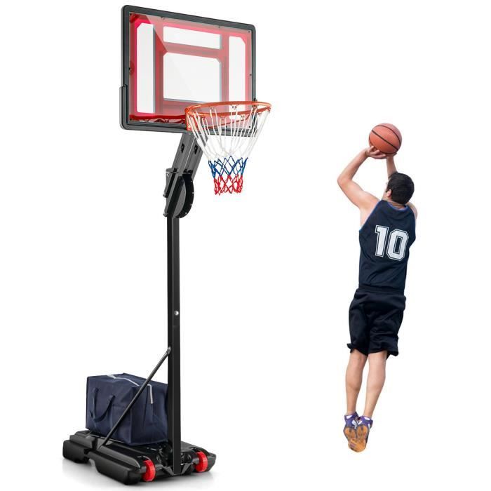 Panier de Basket Exterieur - Hauteur Réglable de 1,35 à 3,05m - Panier de  Basket Enfant et Adulte - Panier de Basket sur Pied - Cdiscount Sport