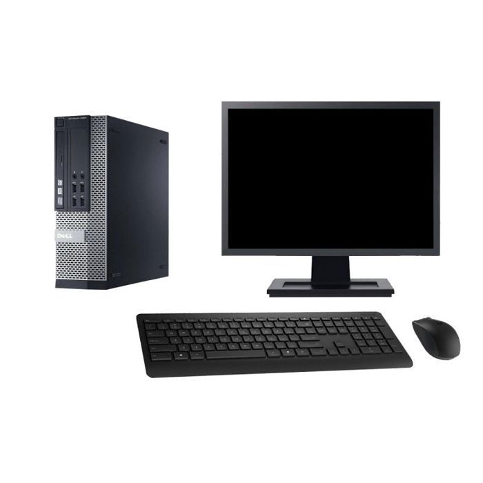 PC Dell 9020 SFF Ecran 27 Intel Pentium G3220 RAM 8Go SSD 480Go Windows 10 Wifi Reconditionné - Dell reconditionné disponible sur Cdiscount Seconde Vie