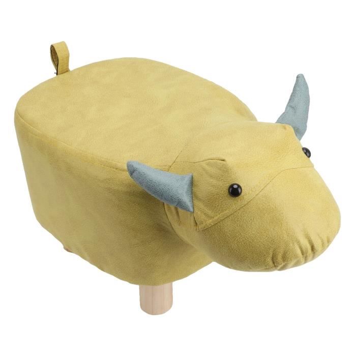 Set De 2 Yoyos En Bois Jorzer – Motifs Animaux 4x3,4 Cm, Naturel, Léger, Pour Enfants Et Adultes, Développe La Coordination