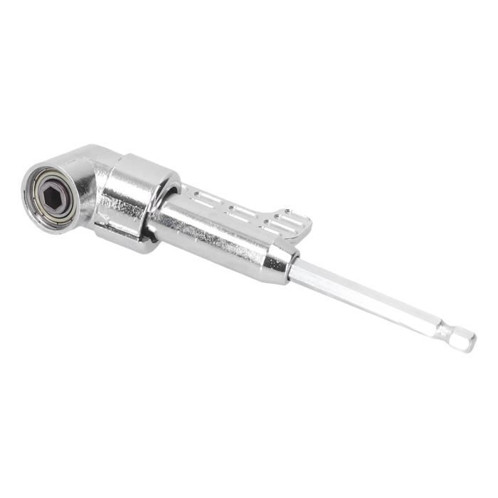 Adaptateur Hexagonal Pour Perceuse – Manche De Socket Pour Embouts De Tournevis, Noir, Acier CV