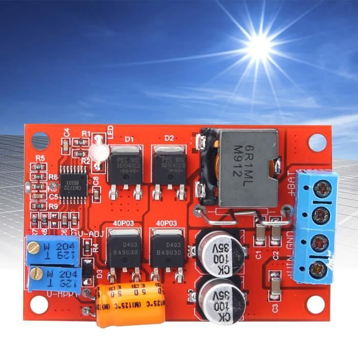 Module De Commutateur Chargeur Batterie 12V/24V 6-60V - Carte De Contrôle De Charge - Neuf