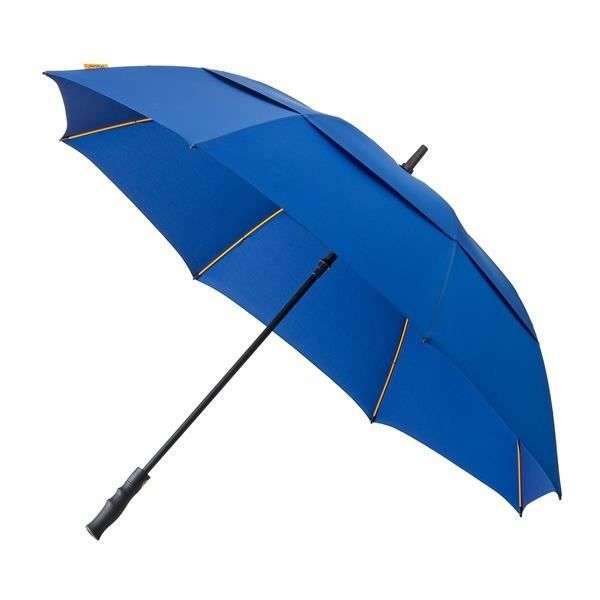 parapluie de golf automatique et coupe-vent 130 cm bleu