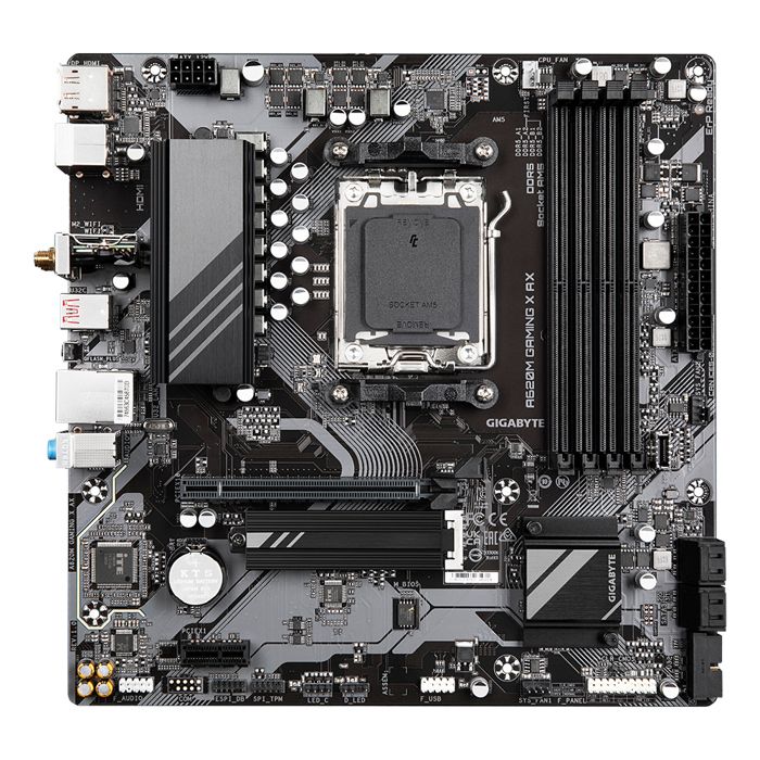 GIGABYTE A620M GAMING X AX AMD A620 Emplacement AM5 micro ATX Neuf - vue 7