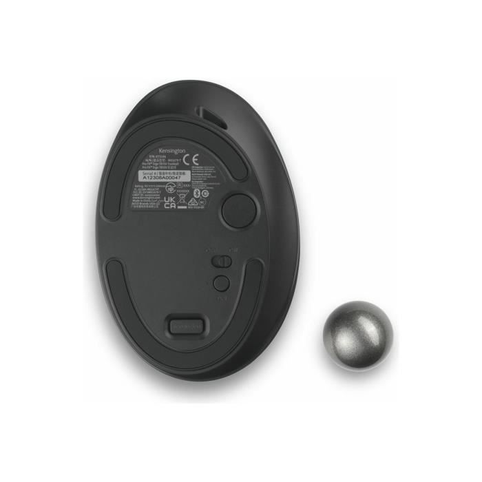 - Kensington - Kensington Pro Fit Ergo TB550 Trackball - Souris verticale - ergonomique - optique - 9 boutons - sans fil - Bluetoo