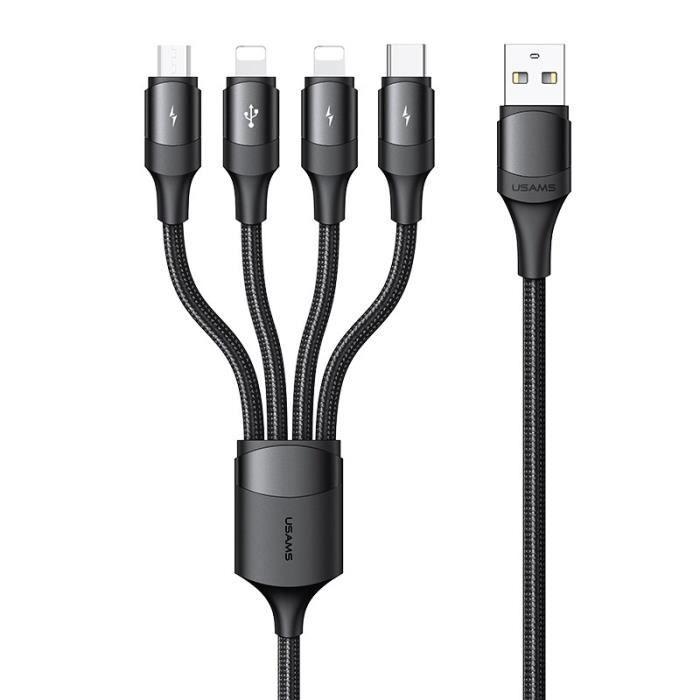 Cable chargeur USB Type-C Noir Samsung 1.2m