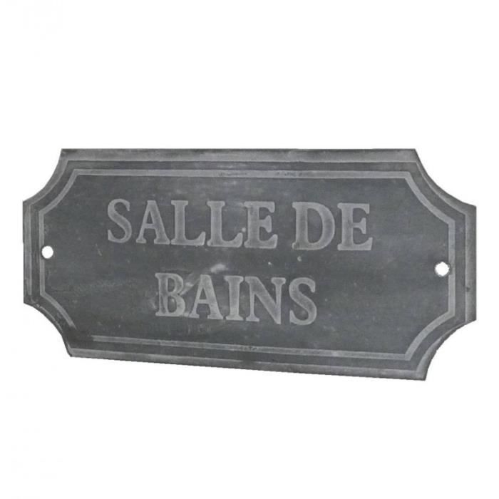Plaque Decorative Murale A Poser Ecriteau Avec Inscription Salle