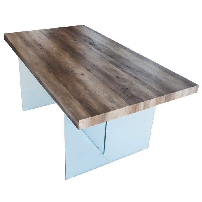Table A Manger Plateau En Mdf Bois Pieds En Verre 200 X 100 X 75 Marron Achat Vente Table A Manger Seule Table A Manger Plateau En Mdf Cdiscount Trouvez plateau table bois dans acheter et vendre | achetez et vendez des articles localement à grand montréal. table a manger plateau en mdf bois