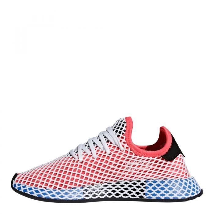 adidas deerupt rouge et bleu