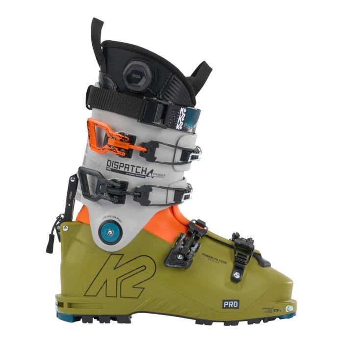 chaussures de ski k2 dispatch pro vert homme