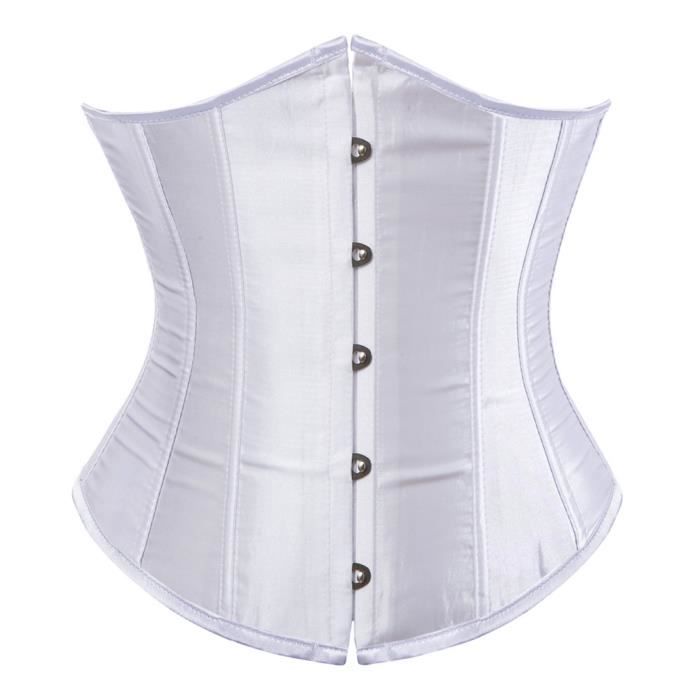 Corset Noir Taille S - Occasion Très Bon état - Style Sous Poitrine - Polyester Mélangé