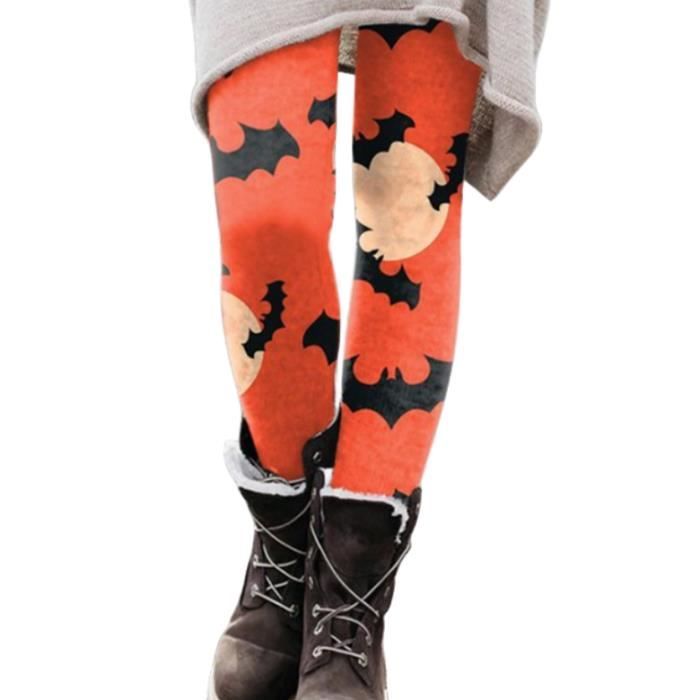 LEGGING JEGGING TREGGING Femmes Pantalons Halloween Imprim