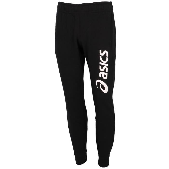 Pantalon de survêtement - Asics - Big logo blk/wht sw pant - Mixte - Noir - Multisport - Indoor