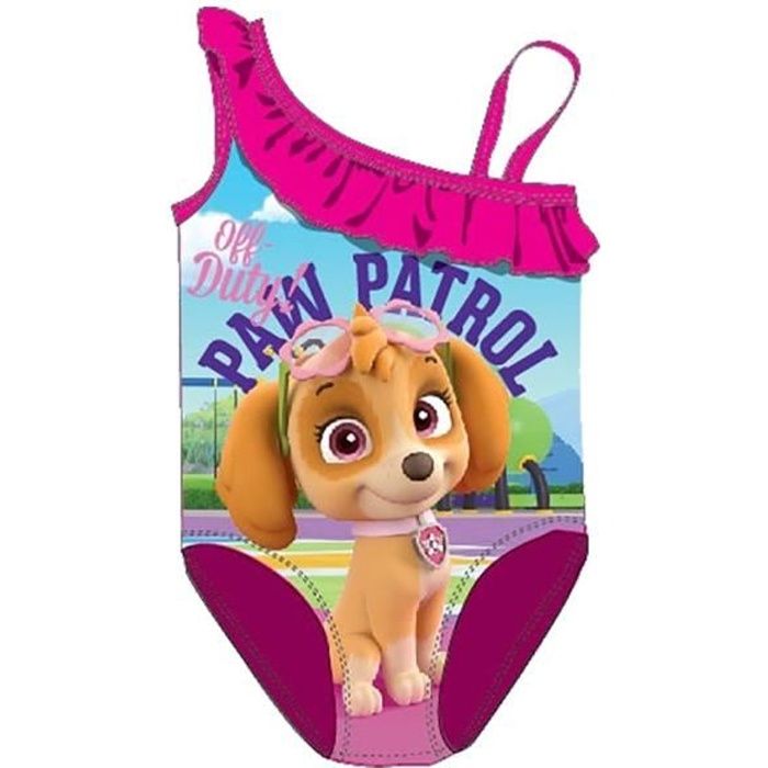 Maillot de bain imprimé - Rose/La Pat' Patrouille - ENFANT