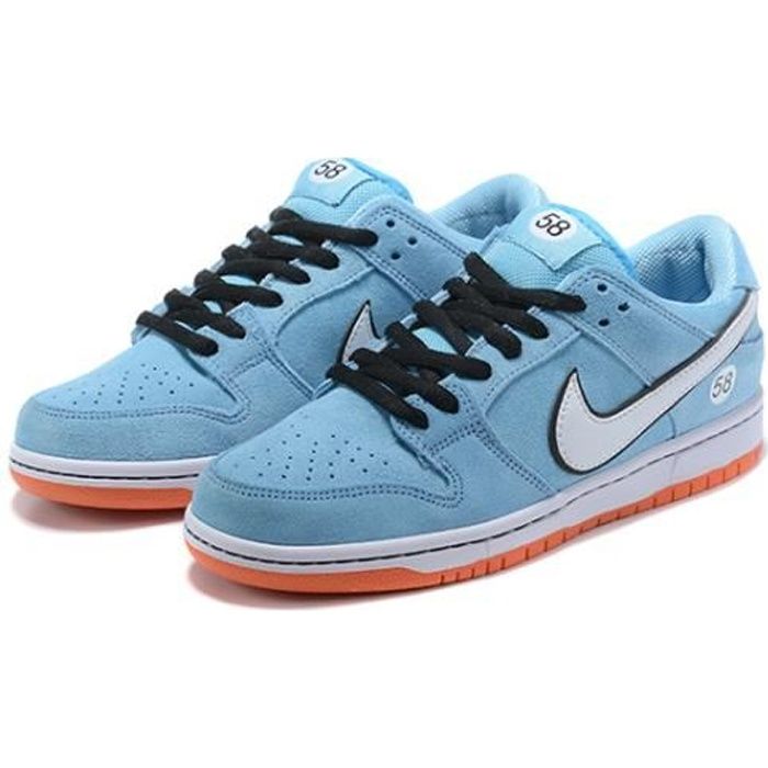Basket NIKEs SB Dunk Low Chaussures de Running Homme Bleu clair - Cdiscount  Sport