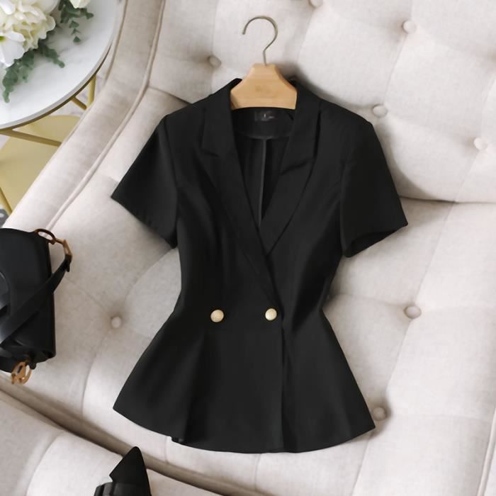 Veste femme deals manche courte