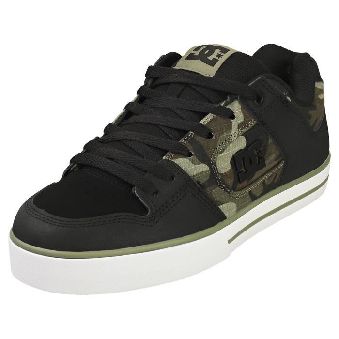 Baskets DC Shoes PURE 300660 0CP Homme Camouflage Noir 40.5 EU Camouflage noir Cdiscount Chaussures