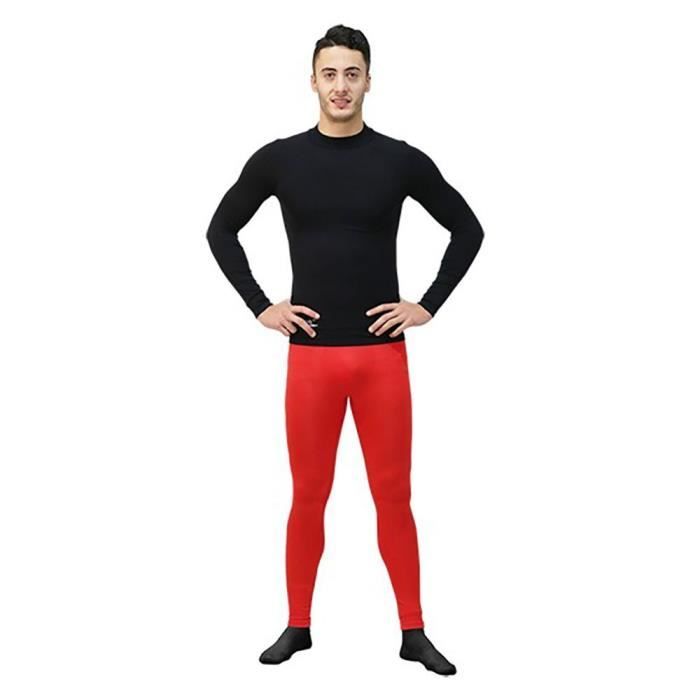 legging thermique enfant softee bubble - rojo - 12/14 ans - fitness - running - respirant
